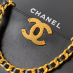 Chanel Large Flap Bag With Top Handle AS5467 Black